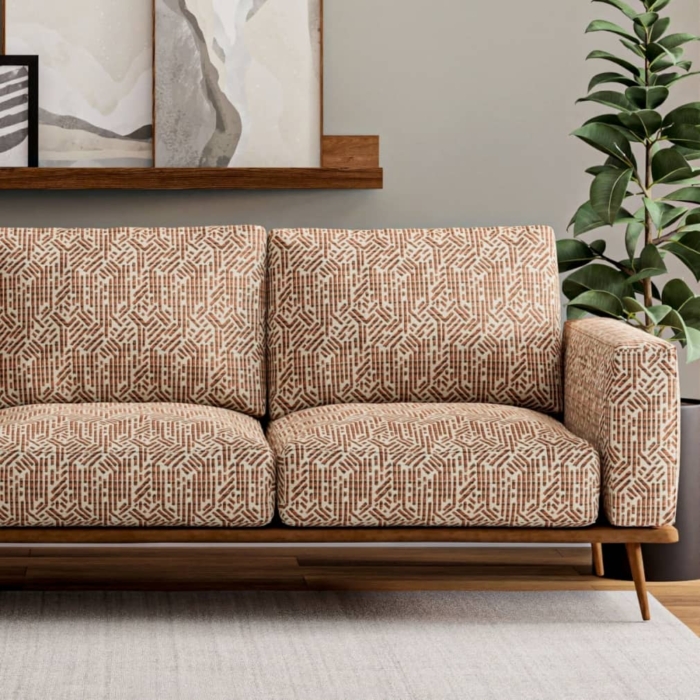 D4114 Terracotta - Charlotte Fabrics