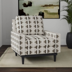 D4133 Flannel fabric upholstered on furniture scene