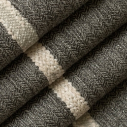 D4135 Graphite Upholstery Fabric Closeup to show texture