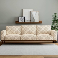 D4136 Onyx fabric upholstered on furniture scene