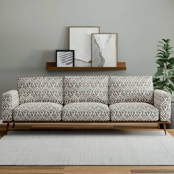 D4141 Ebony fabric upholstered on furniture scene