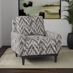 D4144 Shadow fabric upholstered on furniture scene
