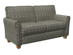D821 Carlsbad/Mineral fabric upholstered on furniture scene