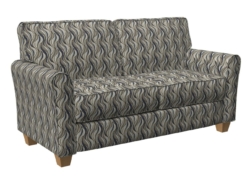D831 Niagara/Storm fabric upholstered on furniture scene