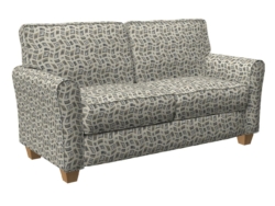 D861 Zion/Sky fabric upholstered on furniture scene