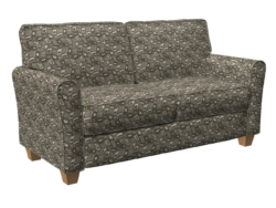 D862 Zion/Mineral fabric upholstered on furniture scene