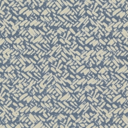 D915 Rice/Sapphire upholstery fabric by the yard full size image