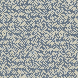 D915 Rice/Sapphire upholstery fabric by the yard full size image