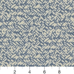 Image of D915 Rice/Sapphire showing scale of fabric