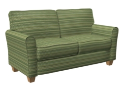 D919 Rope/Mint fabric upholstered on furniture scene