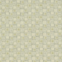 D922 Squares/Buff upholstery fabric by the yard full size image