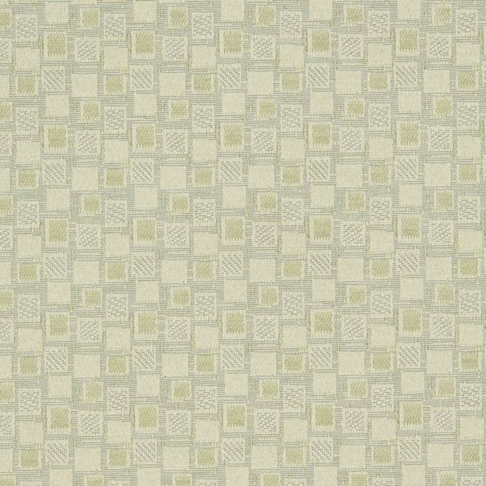 D922 Squares/Buff upholstery fabric by the yard full size image