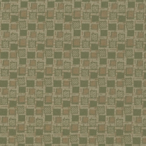 D926 Squares/Sage upholstery fabric by the yard full size image