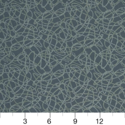 Image of D929 Squiggles/Aegean showing scale of fabric