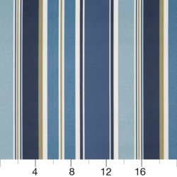 Image of D940 Chambray Stripe showing scale of fabric