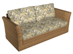 D942 Captiva fabric upholstered on furniture scene