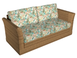 D945 Fiji fabric upholstered on furniture scene