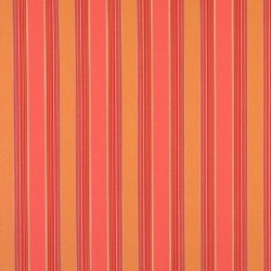 D979 Coral Stripe Outdoor upholstery and drapery fabric by the yard full size image