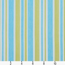 Image of D998 Lagoon Wide Stripe showing scale of fabric