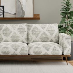 F100-133 fabric upholstered on furniture scene