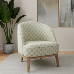 F200-155 fabric upholstered on furniture scene