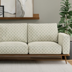 F200-155 fabric upholstered on furniture scene