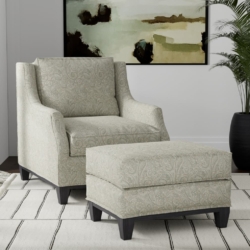 F200-156 fabric upholstered on furniture scene