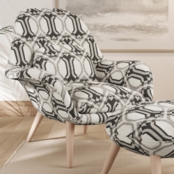 F300-126 fabric upholstered on furniture scene