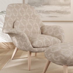 F300-127 fabric upholstered on furniture scene