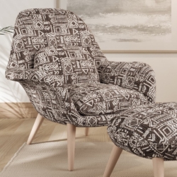 F300-136 fabric upholstered on furniture scene