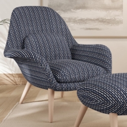 F300-145 fabric upholstered on furniture scene