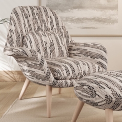 F300-148 fabric upholstered on furniture scene