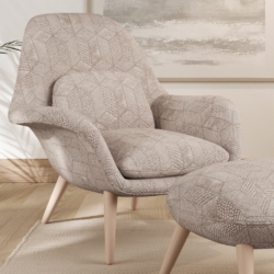 F300-151 fabric upholstered on furniture scene
