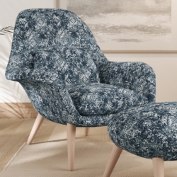 F300-184 fabric upholstered on furniture scene