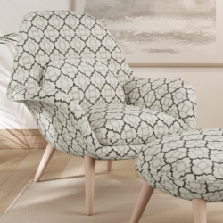 F300-185 fabric upholstered on furniture scene