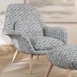 F300-199 fabric upholstered on furniture scene