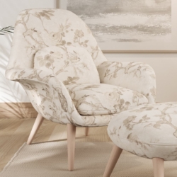 F300-209 fabric upholstered on furniture scene