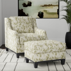 F300-228 fabric upholstered on furniture scene