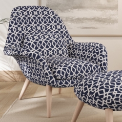 F400-116 fabric upholstered on furniture scene