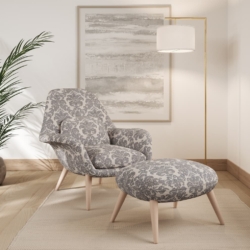 F400-119 fabric upholstered on furniture scene