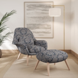 F400-120 fabric upholstered on furniture scene