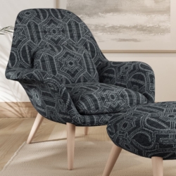F400-127 fabric upholstered on furniture scene