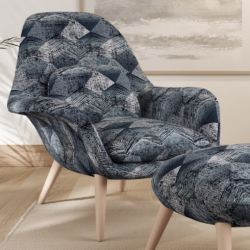 F400-134 fabric upholstered on furniture scene