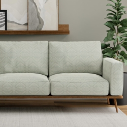 F400-147 fabric upholstered on furniture scene