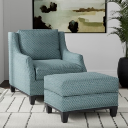 F400-149 fabric upholstered on furniture scene