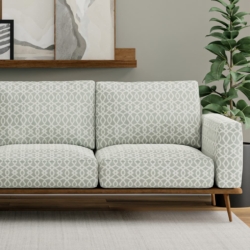 F400-150 fabric upholstered on furniture scene