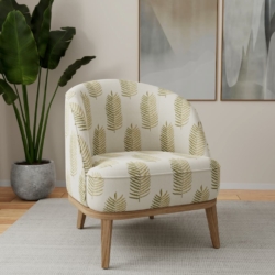 F400-153 fabric upholstered on furniture scene