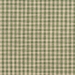 M303 Juniper Gingham upholstery and drapery fabric by the yard full size image