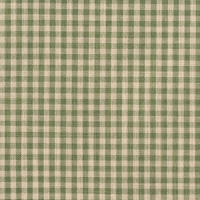 M303 Juniper Gingham upholstery and drapery fabric by the yard full size image
