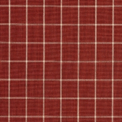 M306 Brick Checkerboard upholstery and drapery fabric by the yard full size image